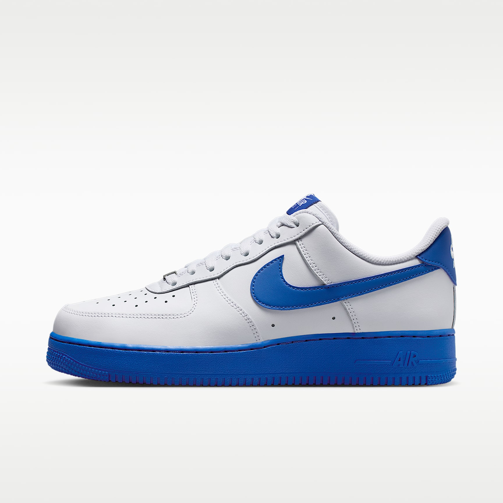 NIKE Air Force 1 ホワイト/ブルー 21cm Nike Air Force 1 '07 Men's Shoes. Nike.com